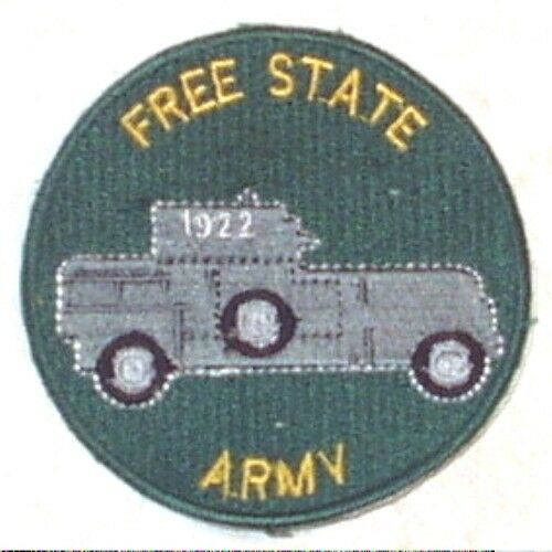 Irish Free State Army 1922 Patch  Oval