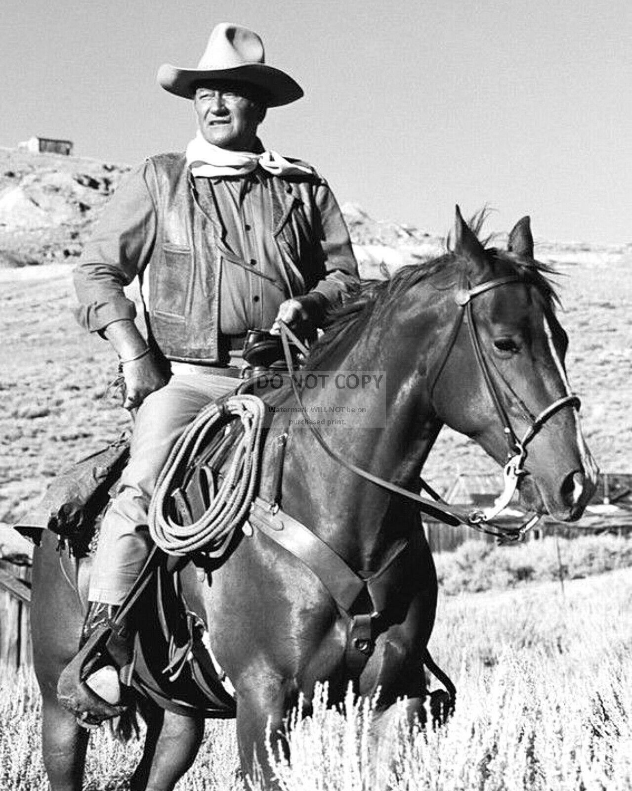 John Wayne Legendary Actor - 8x10 Publicity Photo (sp229)