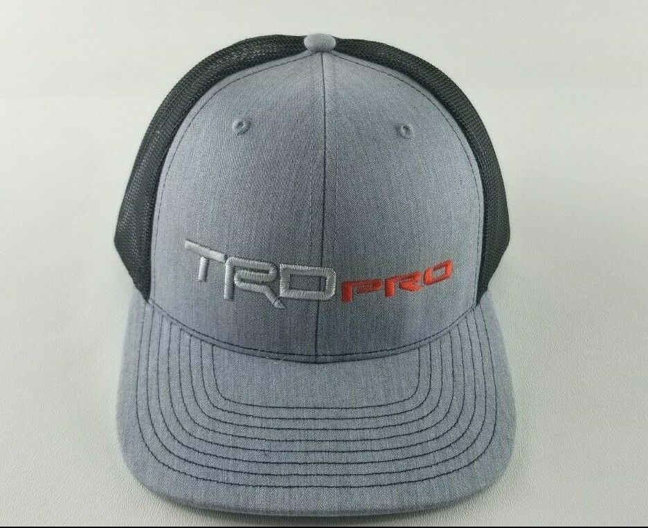 Trd Pro - Toyota - 4-runner, Tundra, Tacoma, Trucker Ball Cap Hat Custom Trd 3d