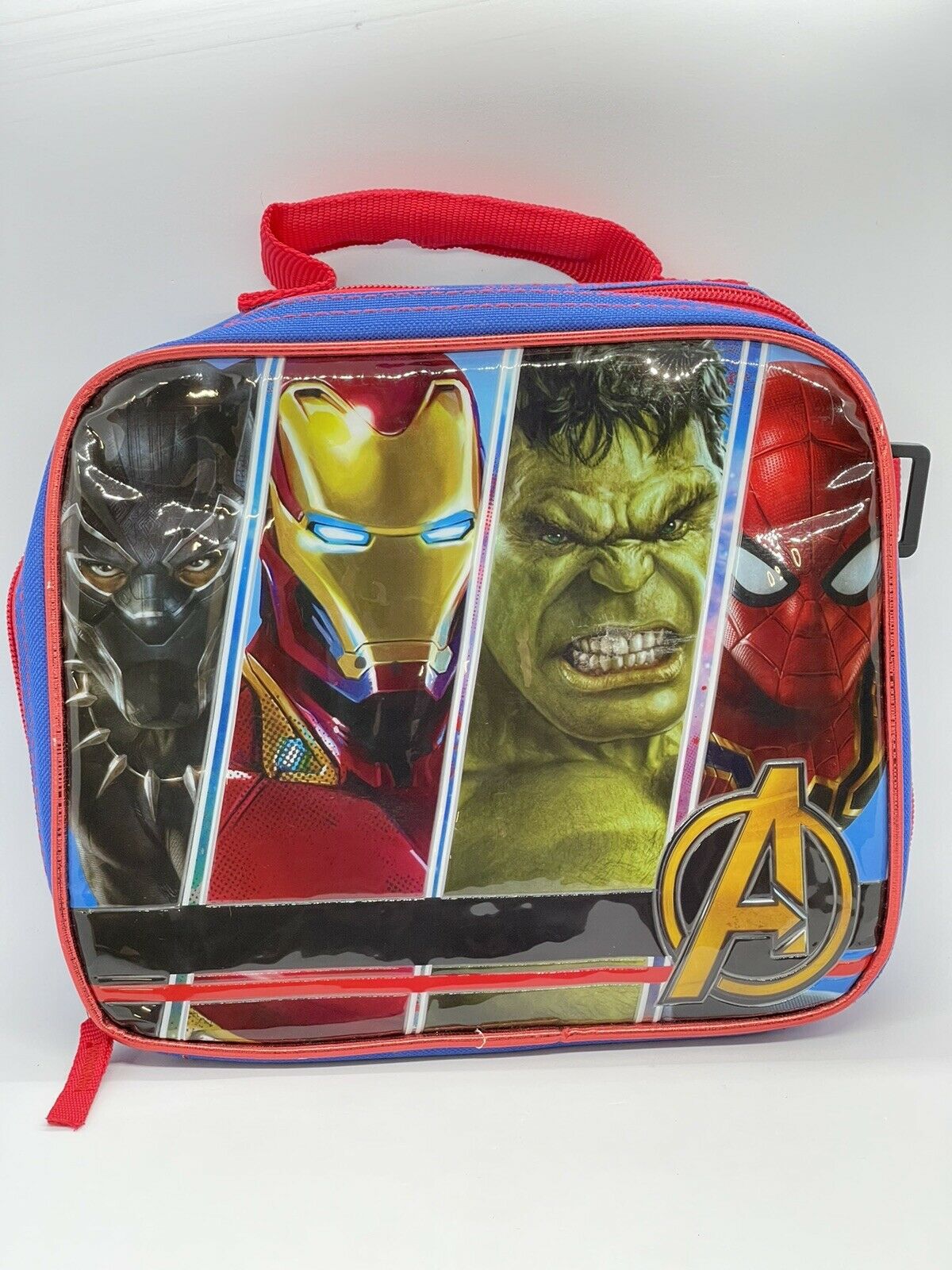 Marvel Avengers Infinity War Lunch Box, Black Panther, Hulk, Iron & Spider Man