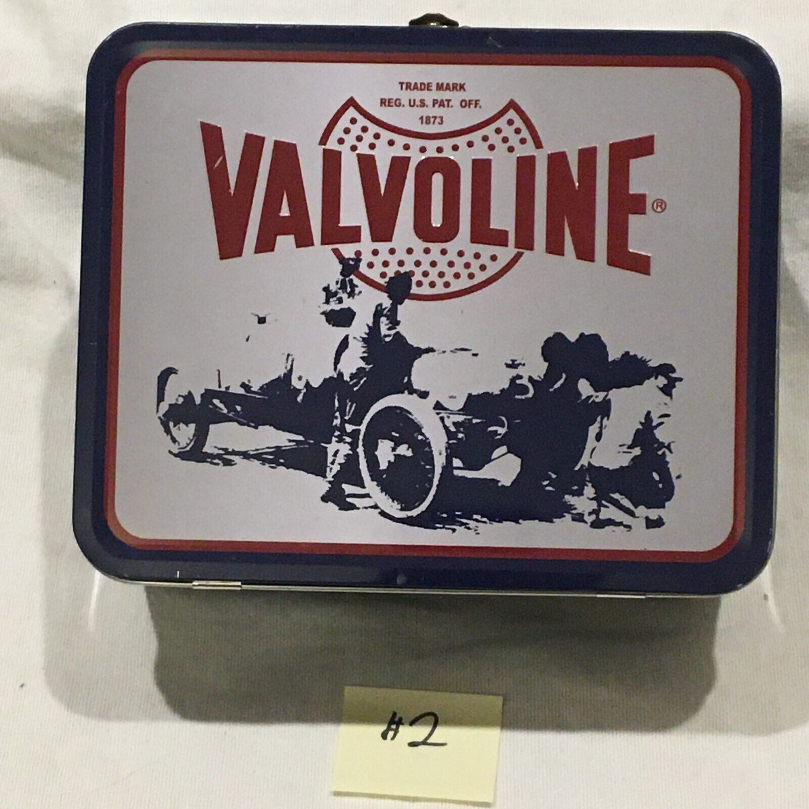 Valvoline Oil Metal Lunch Box    #2