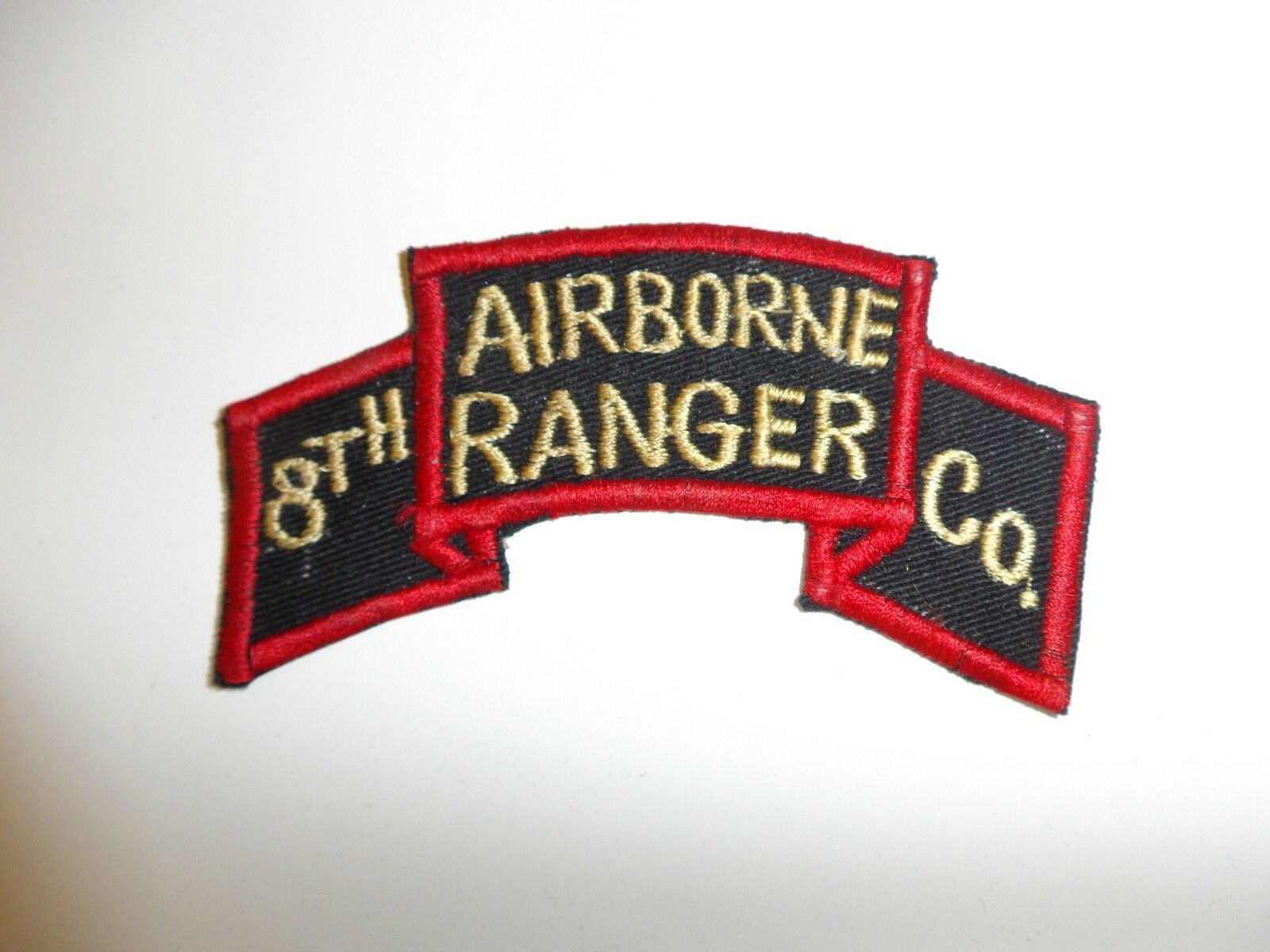E1510 Korea War Us Army Tab Airborne Ranger 8th Co Company Variation R21a2
