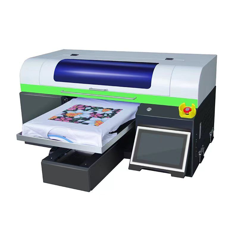 8 Colors (k C M Y +4 White) A2 Dtg Printer With Double 4720 Printheads