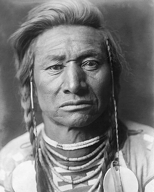 Crow Indian Chief Child Edward S. Curtis 8x10 Silver Halide Photo Print