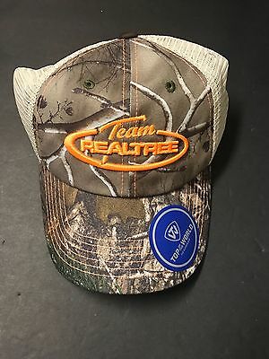 Team Realtree Camouflage Summer Ball Cap Embroidered Tan/camo New