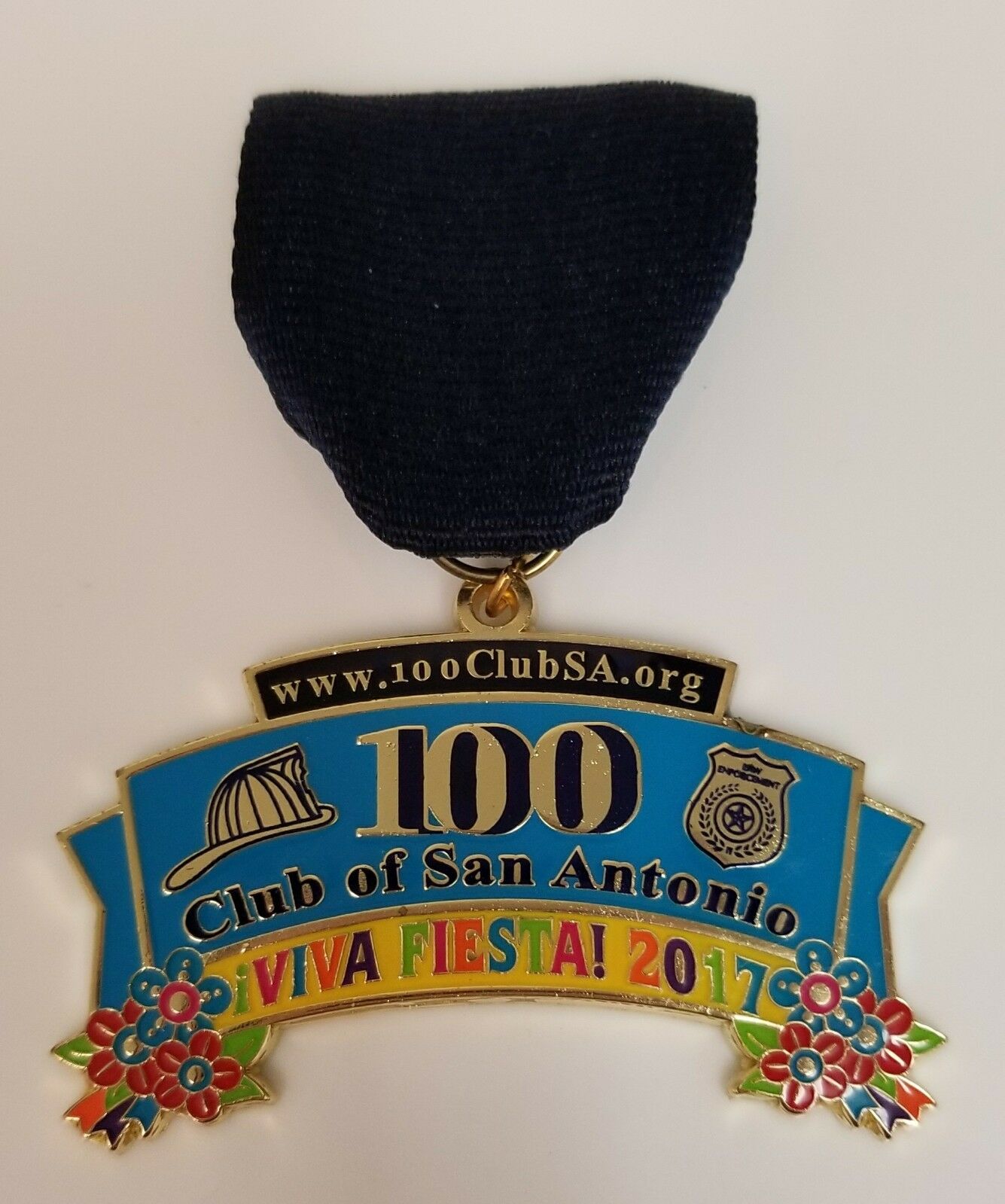 New 2017 Fiesta Medal 100 Club Of San Antonio (police And Fire Department)