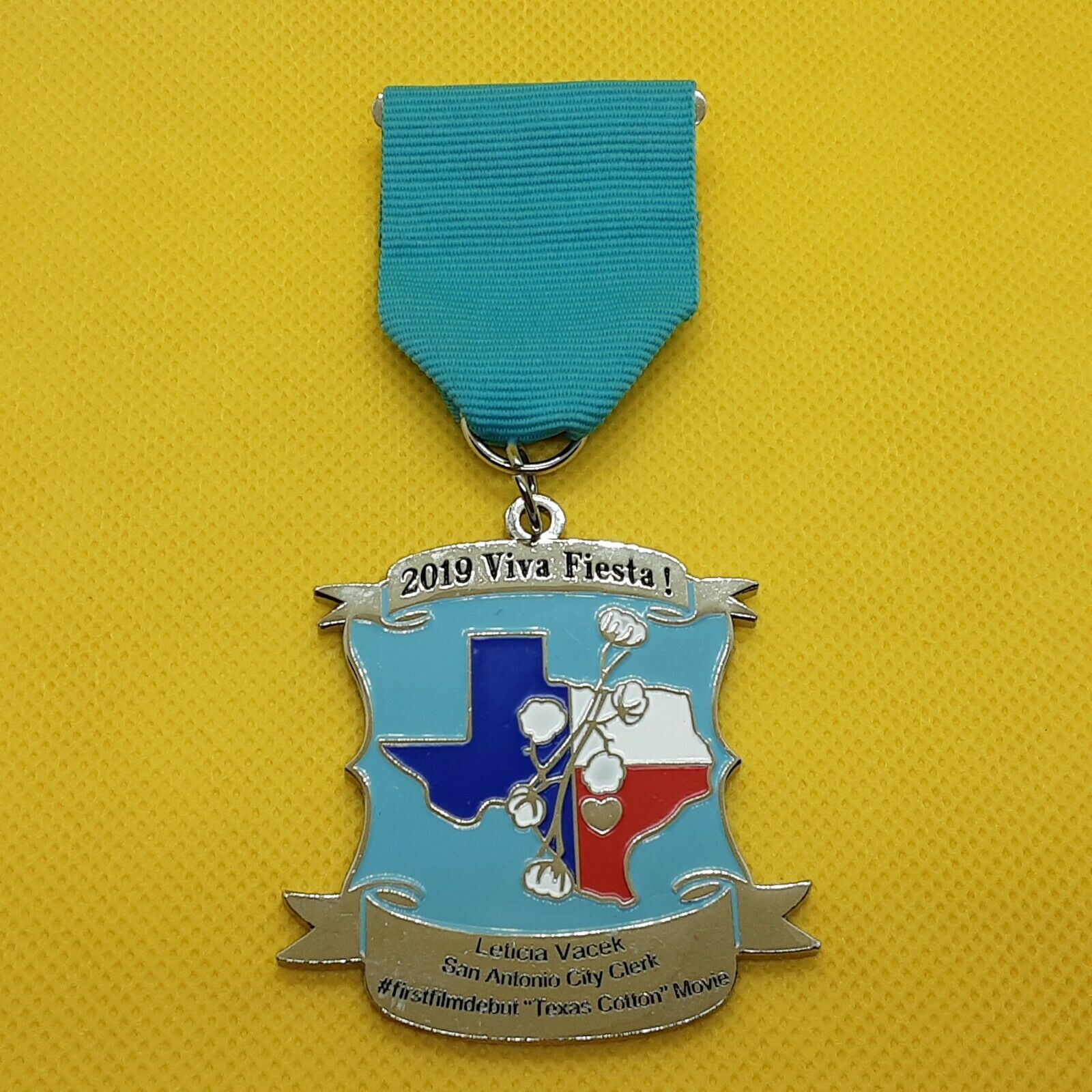 San Antonio Fiesta Medal - City Clerk Leticia M Vanek, 2019