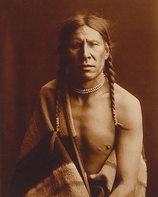Edward S. Curtis Native American Portrait 8x10 Silver Halide Photo Print