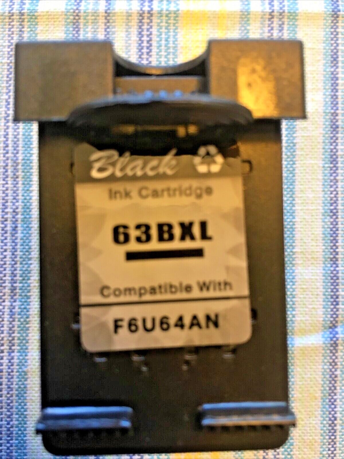 Black Ink 63xl Cartridge Empty Used