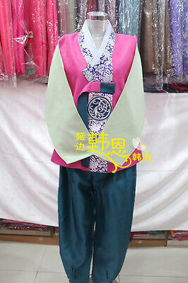 Hanbok Dress Custom Made Korean Tradtional Man Hanbok National Party Outfits