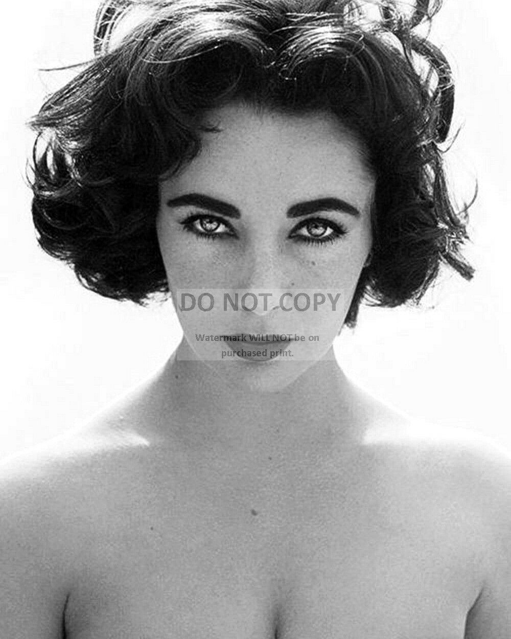 Elizabeth Taylor Legendary Actress - 8x10 Publicity Photo (cc544)
