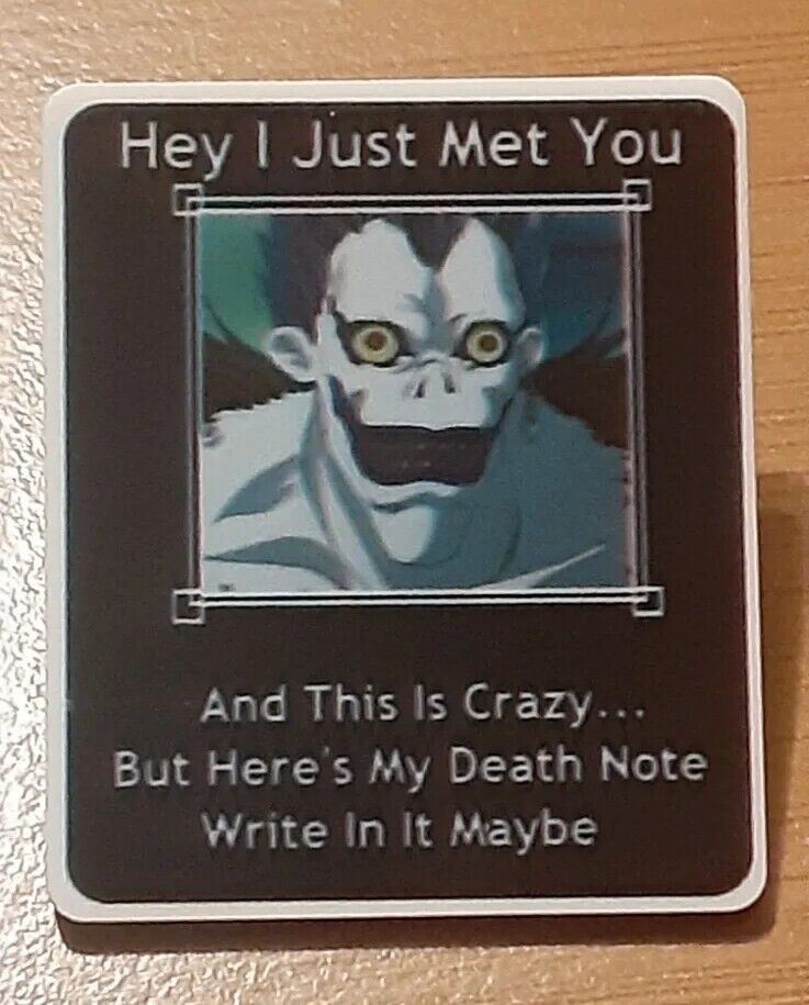 Deathnote Funny Pin